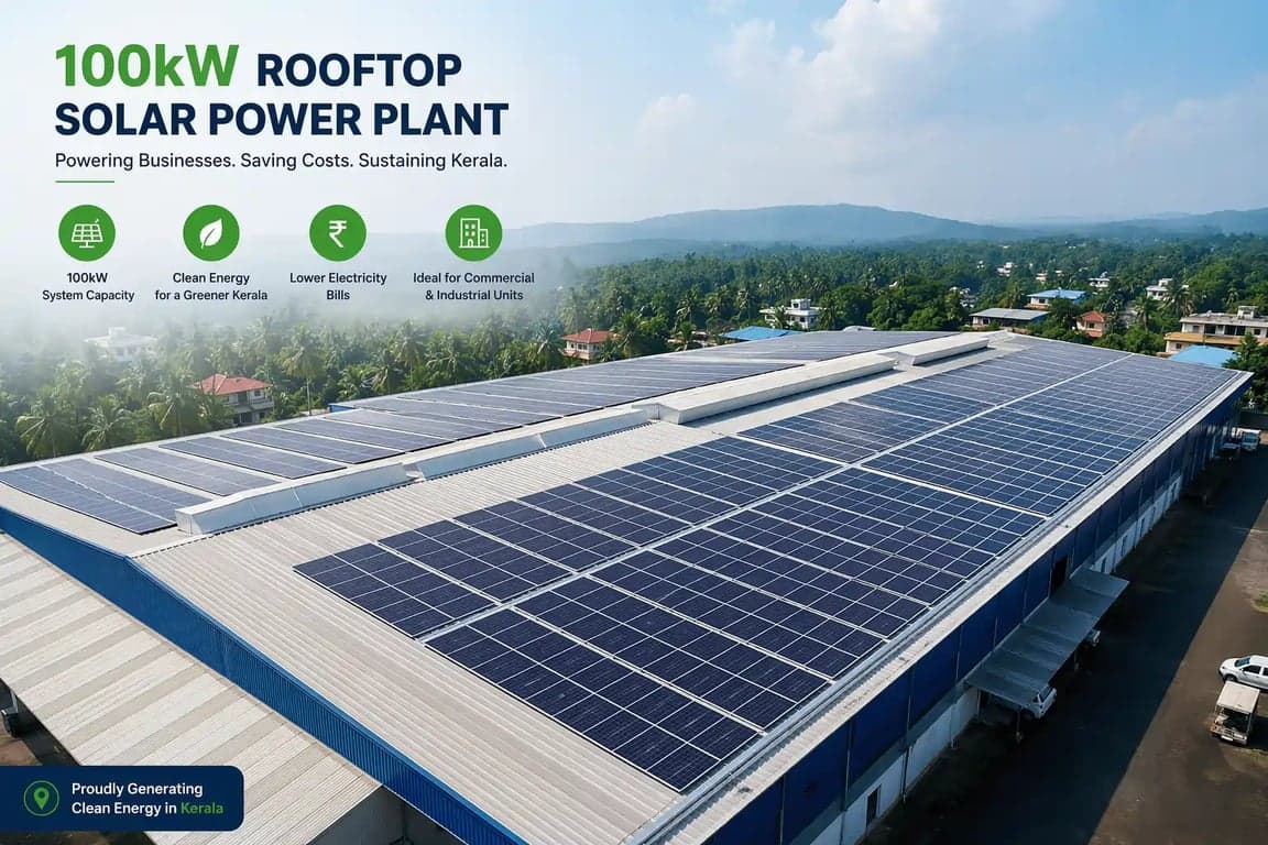 100 kW+ Solar System