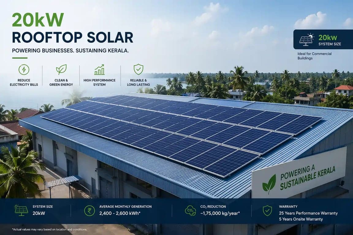 20 kW Solar System