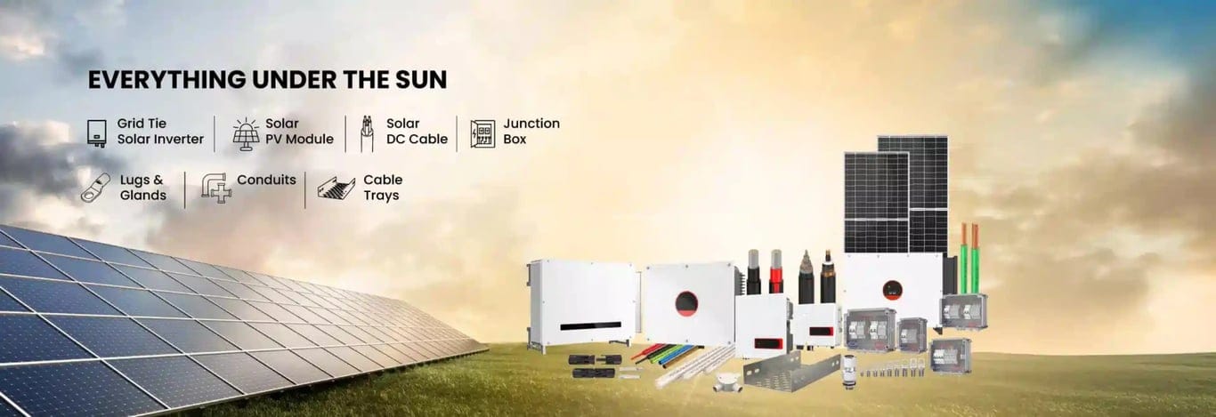 Comorin Solar products banner